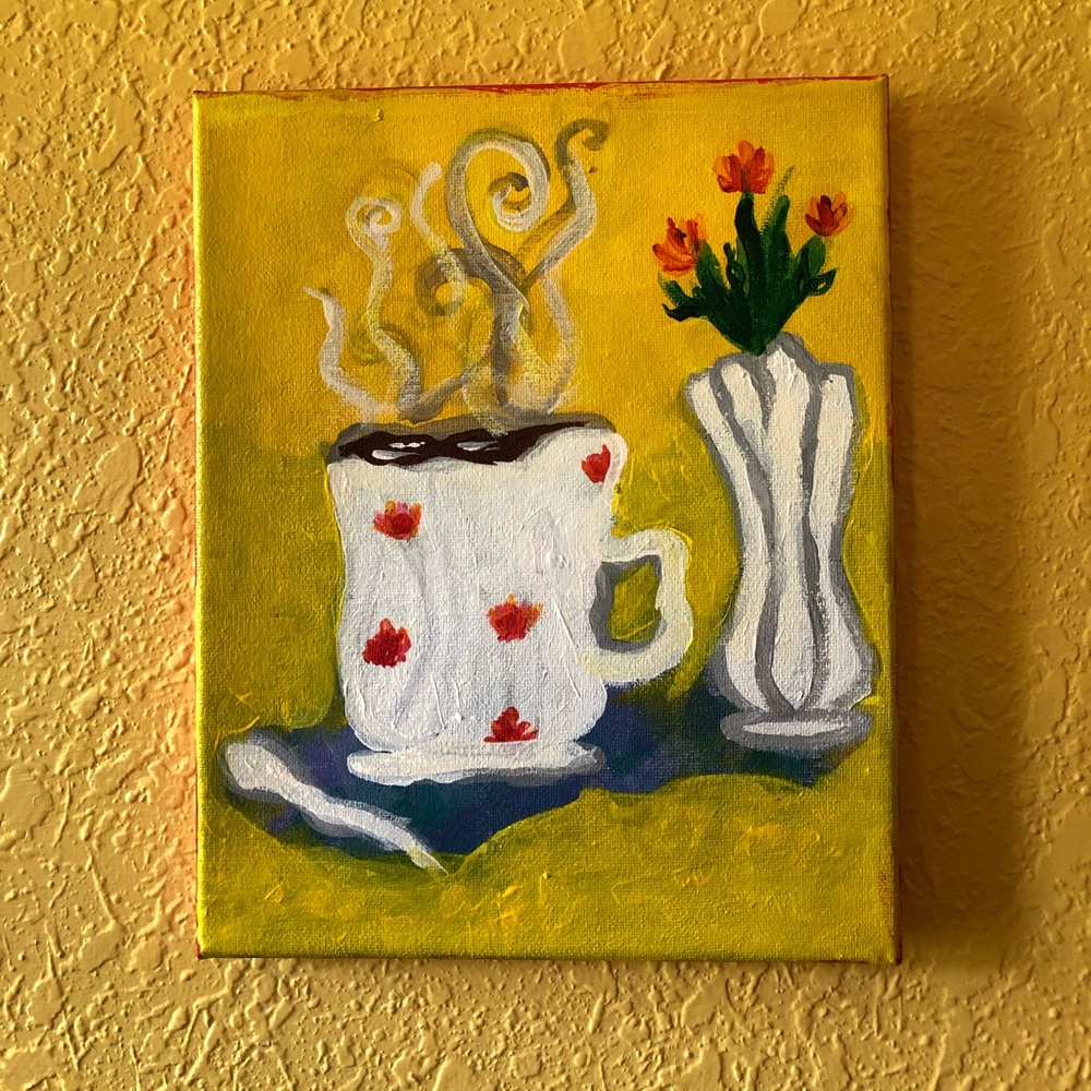 Cafe painting